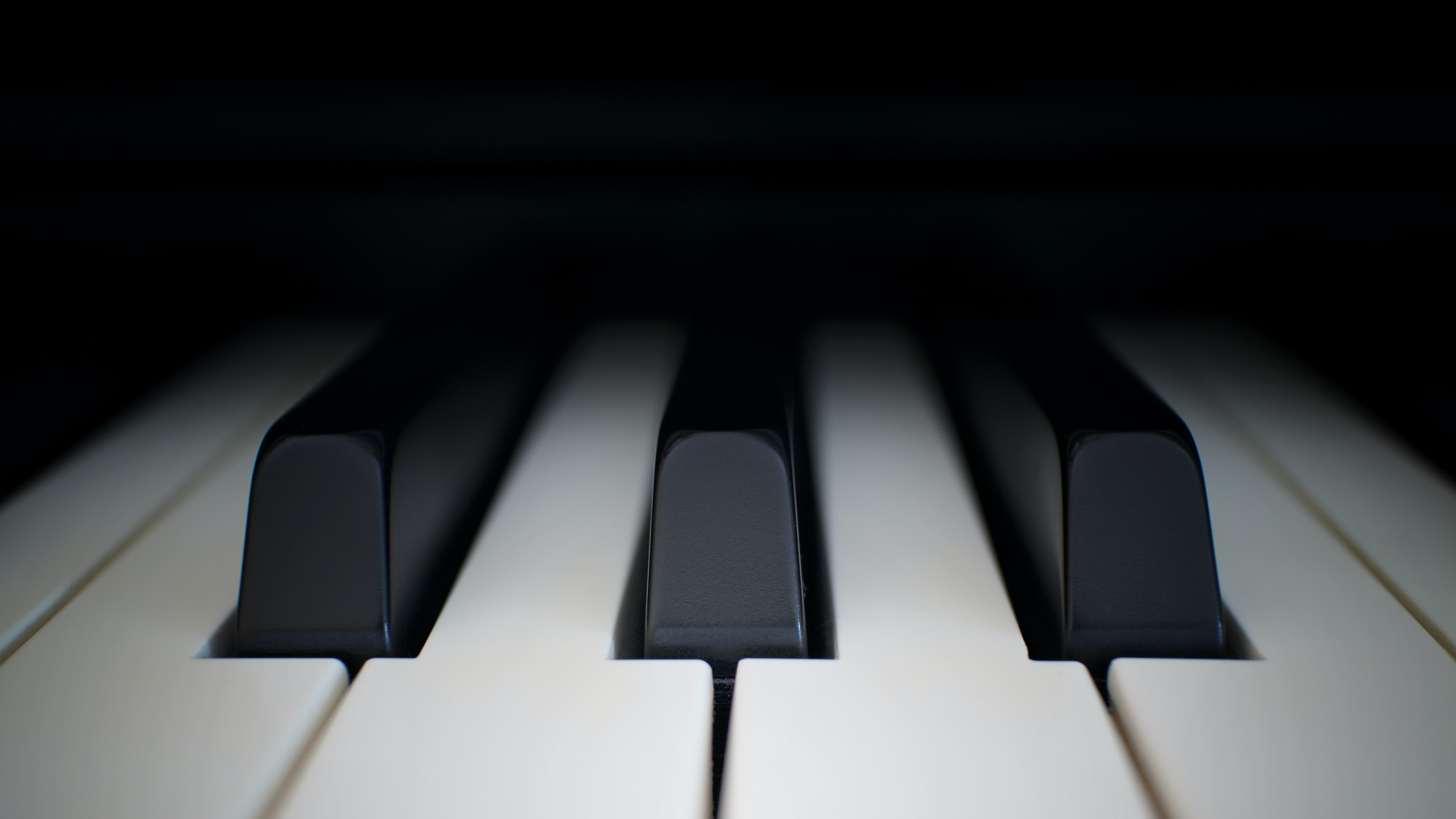 piano keys on a sphere